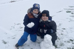 Sovičky na sněhu 2