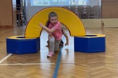 Úterní cvičení Žabek a Soviček